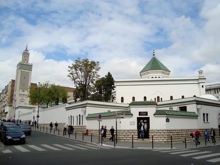 facade grande mosquee de paris