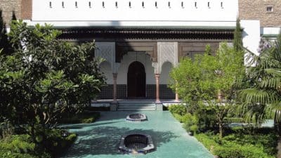 jardin de la grande mosquée de paris