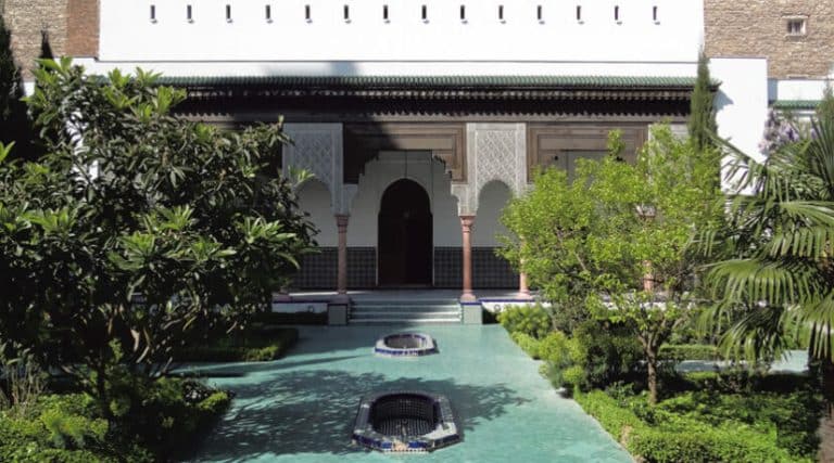 jardin de la grande mosquée de paris
