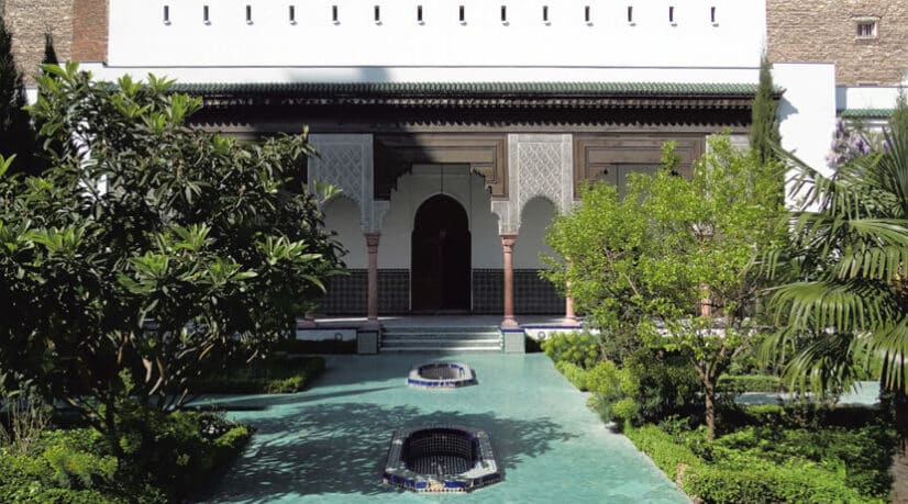 jardin de la grande mosquée de paris